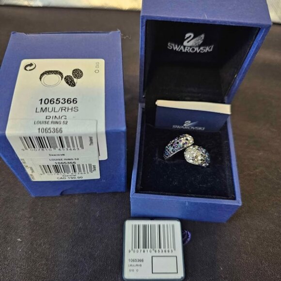 Swarovski Louise Ring Size 52 - Picture 3 of 5
